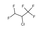 Hydrochlorofluorocarbon-235 (HCFC-235) structure