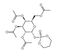 propane-1,3-diyl 2,3,4,6-tetra-O-acetyl-α-D-galactopyranosyl phosphate结构式