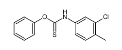 ((3-chloro-4-methylphenyl)amino)phenoxymethane-1-thione结构式