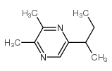 2,3-二甲基-5-仲丁基吡嗪结构式