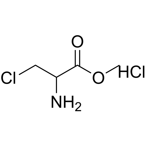 d,l-3-chloroalanine methyl ester hydrochloride structure