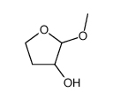 1-methoxy-2-hydroxytetrahydrofuran Structure