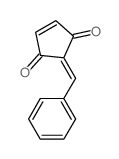 5-benzylidenecyclopent-2-ene-1,4-dione结构式