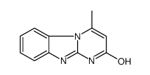 (9CI)-4-甲基嘧啶并[1,2-a]苯并咪唑-2(1H)-酮结构式