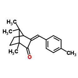3-(4-Methylbenzylidene)camphor Structure