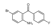 (2-amino-5-bromophenyl)-(4-fluorophenyl)methanone结构式