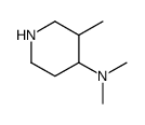 4-Piperidinamine,N,N,3-trimethyl-(9CI) Structure