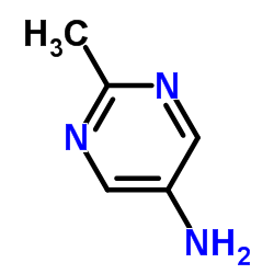 5-氨基-2-甲基嘧啶结构式