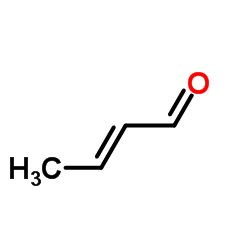 Crotonaldehyde Structure