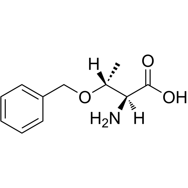 O-(苯基甲基)-L-苏氨酸结构式
