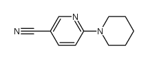 6-(哌啶-1-基)烟腈结构式