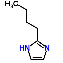 2-正丁基咪唑结构式