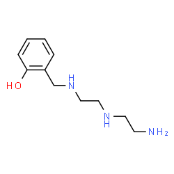 N,N-bis(2-aminoethyl(aminomethyl))phenol结构式