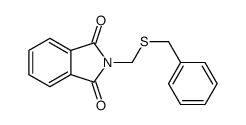 2-(benzylsulfanylmethyl)isoindole-1,3-dione Structure