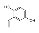 2-vinyl-1,4-dihydroxybenzene Structure