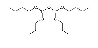 diphosphorous acid tetrabutyl ester Structure
