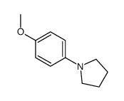 1-(4-甲氧基-苯基)-吡咯烷结构式