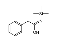 N-(Trimethylsilyl)benzeneacetamide结构式