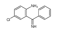2-(benzenecarboximidoyl)-4-chloroaniline结构式
