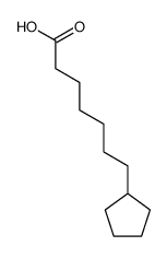 7-cyclopentylheptanoic acid Structure
