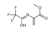 methyl 2-[(2,2,2-trifluoroacetyl)amino]prop-2-enoate Structure