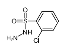2-氯苯磺酰肼结构式
