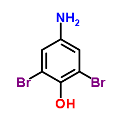 4-氨基-2,6-二溴苯酚结构式