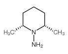 cis-1-Amino-2,6-dimethylpiperidine Structure