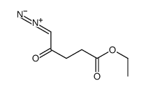 1-diazonio-5-ethoxy-5-oxopent-1-en-2-olate结构式
