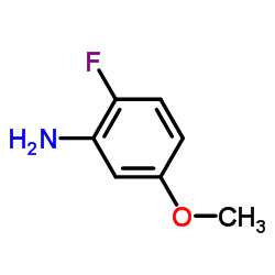 2-Fluoro-5-methoxyaniline structure