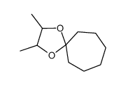 2,3-dimethyl-1,4-dioxaspiro[4.6]undecane结构式
