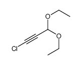 1-chloro-3,3-diethoxyprop-1-yne结构式