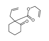 prop-2-enyl 2-oxo-1-prop-2-enylcyclohexane-1-carboxylate Structure
