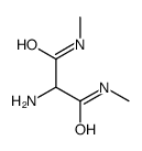 2-amino-N,N'-dimethylpropanediamide结构式