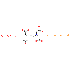 ethylenediaminetetraacetic acid tetrasodium salt structure