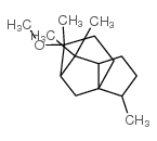雪松烷基甲基醚结构式