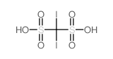 Methanedisulfonicacid, 1,1-diiodo-, sodium salt (1:2) Structure