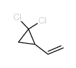 Cyclopropane, 1,1-dichloro-2-ethenyl- Structure