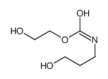 2-hydroxyethyl N-(3-hydroxypropyl)carbamate Structure