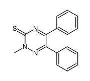 2-methyl-5,6-diphenyl-1,2,4-triazine-3-thione Structure