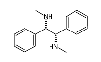 (1S,2S)-N,N-二甲基-1,2-二苯基-1,2-乙烷二胺结构式