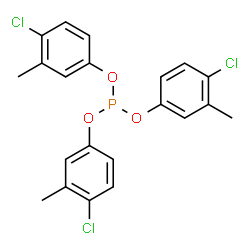 Phenol, 4-chloro-3-methyl-, phosphite (3:1) Structure