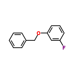 3-(苄氧基)氟苯结构式