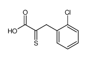 3-(2-chloro-phenyl)-2-thioxo-propionic acid Structure