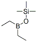 Diethylborinic acid trimethylsilyl ester结构式