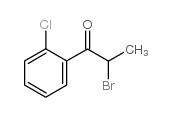 2-Bromo-2’-chloropropiophenone Structure