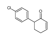 6-(4-chlorophenyl)-2-cyclohexen-1-one结构式