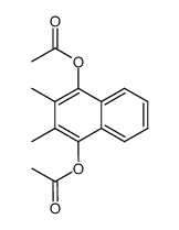1,4-diacetoxy-2,3-dimethylnaphthalene结构式