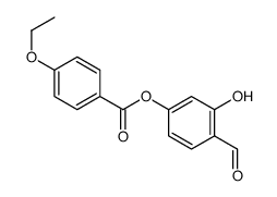 (4-formyl-3-hydroxyphenyl) 4-ethoxybenzoate Structure