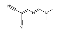 N'-(2,2-Dicyano-vinyl)-N,N-dimethyl-formamidine结构式